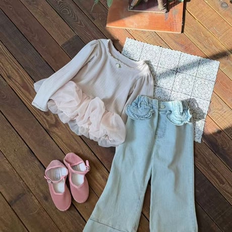 aiai/29. puding pocket denim pants 90-130
