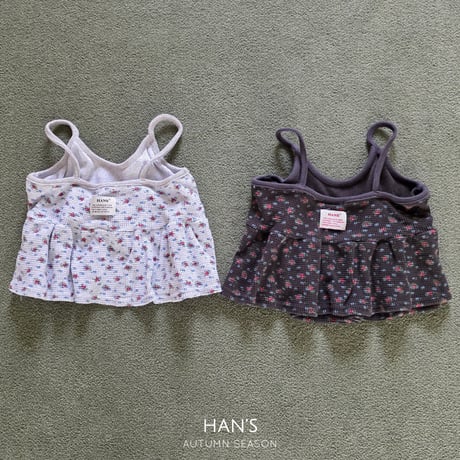 hans/25. waffle bustier M-JM