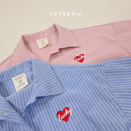 soybean/8. heart boxy shirt XS-XL