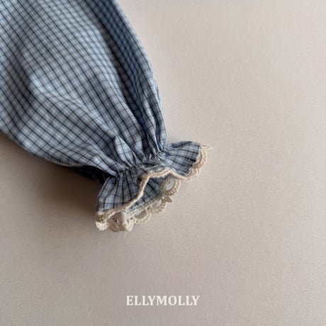 ellymolly/78. ruru check blouse 13-15