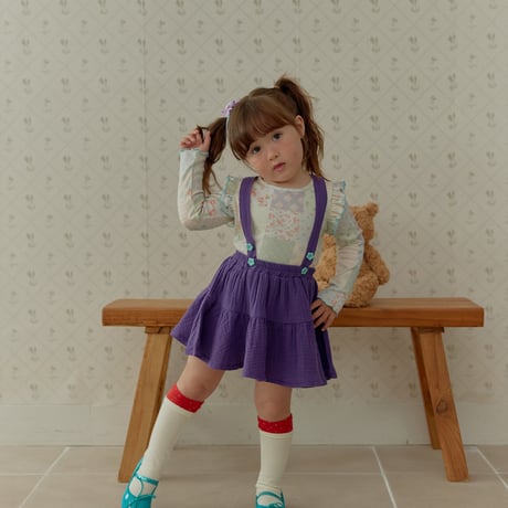 ueo/76. harmony overalls skirt S-XL
