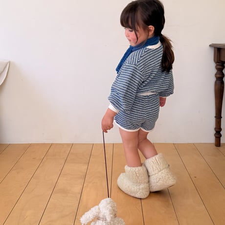 bananaj/44. knit dangara pants XS-JS