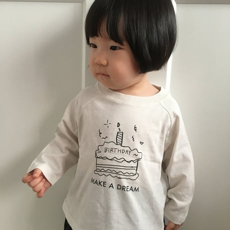 lalaland/56. b happy raglan T-shirt 6M-18M