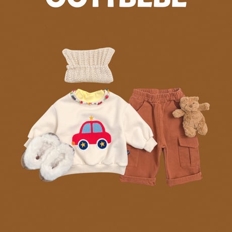 oottbebe/35. holly day cargo pants XS(0-1Y)-XL(4-5Y)