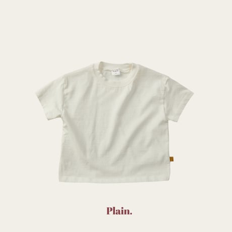 plain/37. wave half t T-shirt XS-XL
