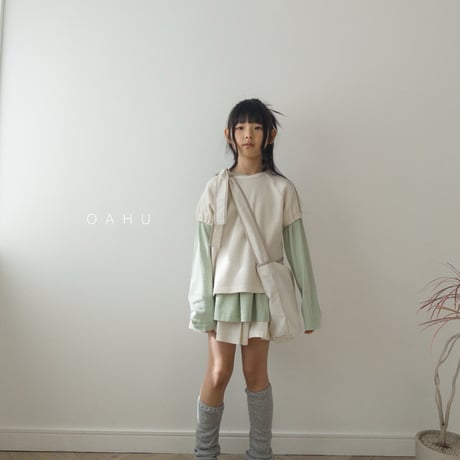 oahu/60. sweet fril T-shirt JS-JXL