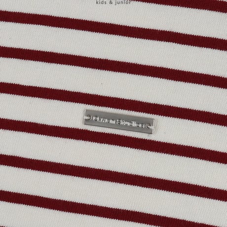 owen/54. boat neck stripe T-shirt JS-JXL
