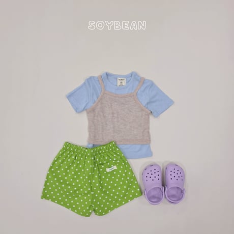 soybean/142. plan sleeveless ray set XS-XL