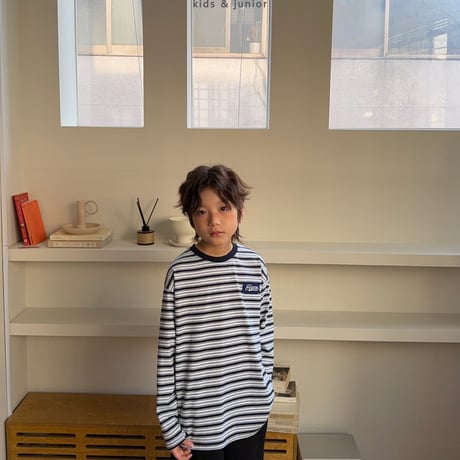 owen/19. happy stripe T-shirt S-XL