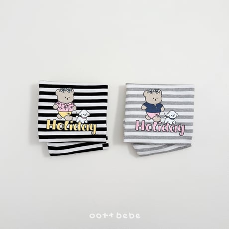 oottbebe/61. holly day sleeveless updown set XS(1-2Y)-XL(6-7Y)
