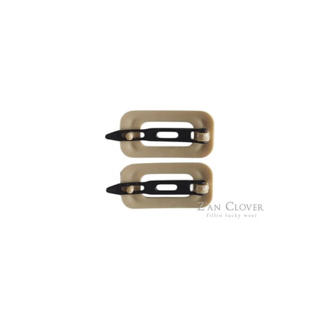 zanclover/18. square hairclip  FREE