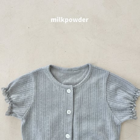milkpowder/3. half t ) cardigan 5-11