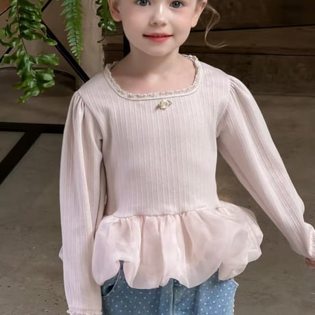 aiai/19. baby syabang roze T-shirt 90-130