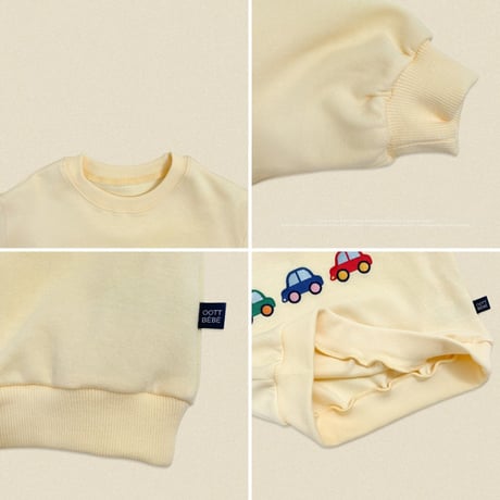 oottbebe/36. auto updown set XS(0-1Y)-XL(4-5Y)