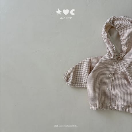 lalaland/80. b gobang hood jumper 6M-18M