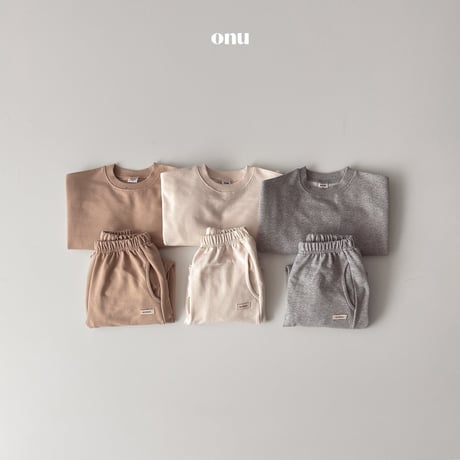 onu/8. ( plan ) label updown set XS-XL