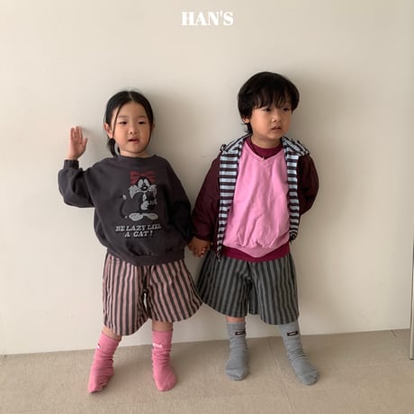 hans/55. stripe 7bu pants XS-XL