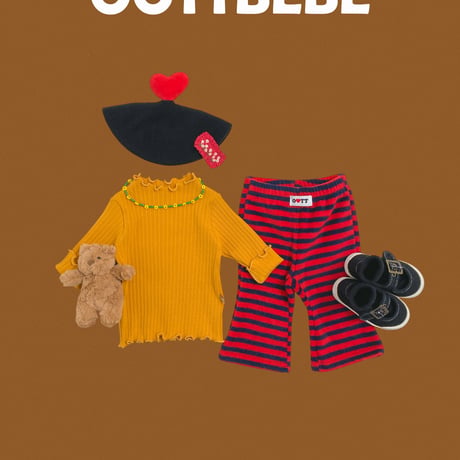 oottbebe/22. cellin golgi nalrari T-shirt XS(0-1Y)-XL(4-5Y)