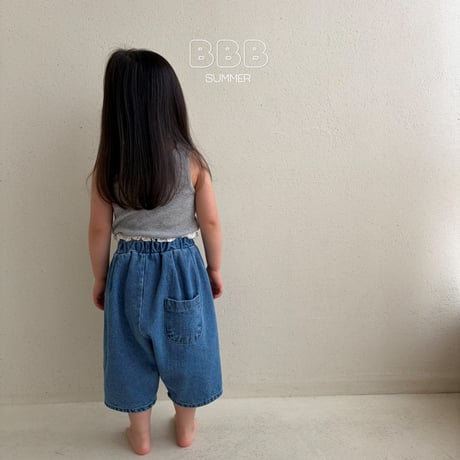 bellabambina/100. finger ( denim ) pants 12M-XL