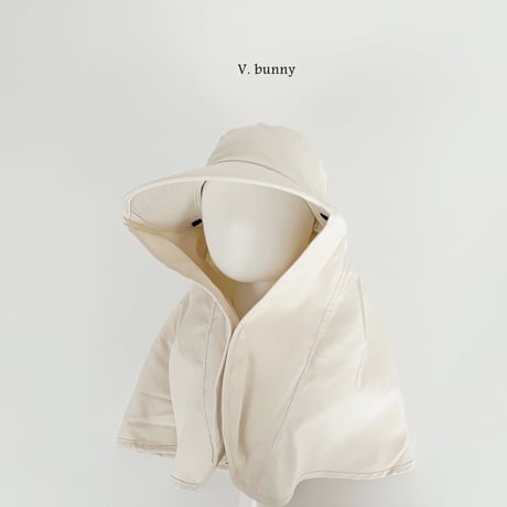 vbunny/31. wide flap cap FREE(50-55CM)