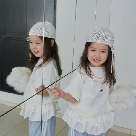 mollybin/6. selly shirring top JS