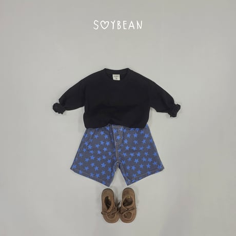 soybean/73. plan ) star bermuda pants XS-XL