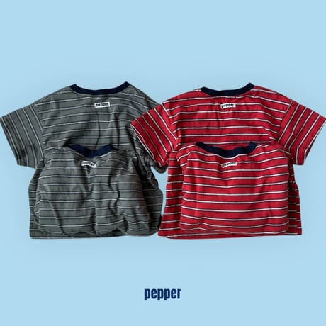 pepper/37. dangara half t T-shirt XS-XL