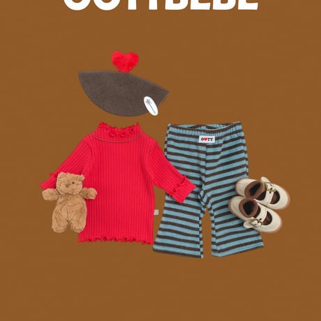 oottbebe/22. cellin golgi nalrari T-shirt XS(0-1Y)-XL(4-5Y)