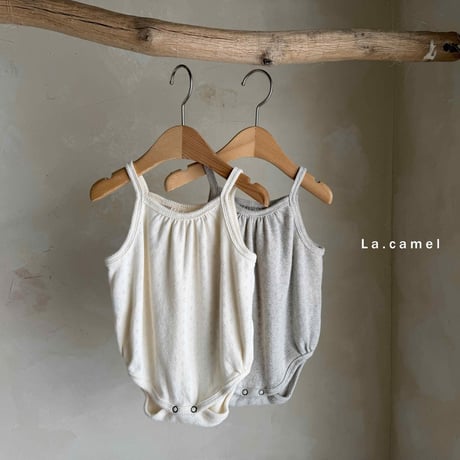 lacamel/8. vanilla camisol suit 6M-18M