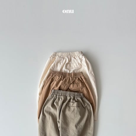 onu/30. twil pleated pants XS-XL