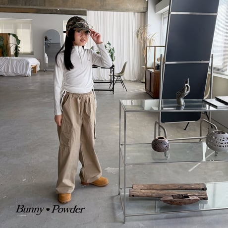 bunnypowder/63. enni half T zipup 2XL-4XL