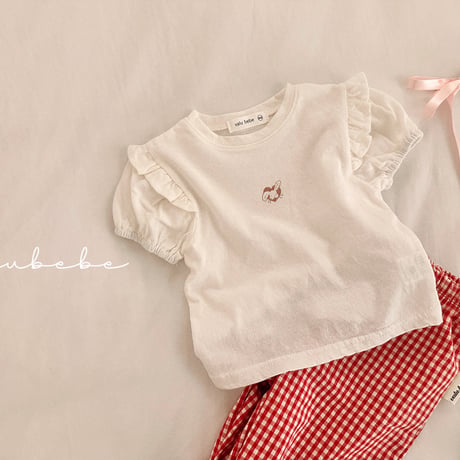 valubebe/62. echo wing puff T-shirt 6M-S