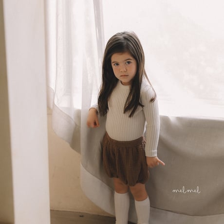 melmel/23. Emboss Short Bloomer? XXS-S