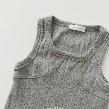 urbanrabbit/50. Melville Eyelet Vest XS-XL