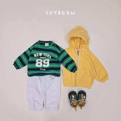soybean/73. loose fit hood zipup XS-XL