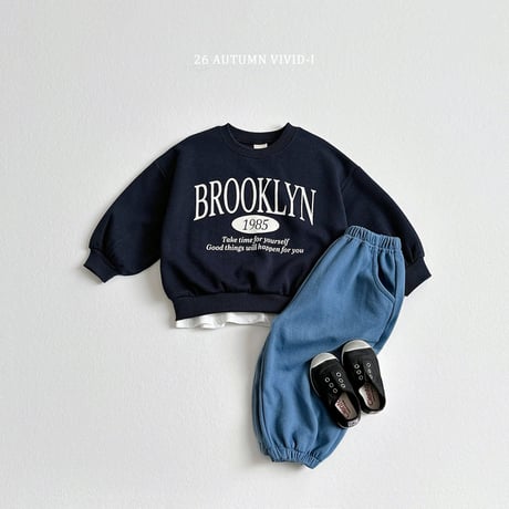 vividi/117. brooklin man-to-man XS-XL