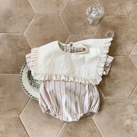 bebeholic/20. kozi fril suit S(3-6M)-L(12-18M)