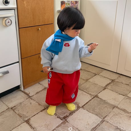 chip/29. Hi banding pants 1(12-18M)-5(6Y)