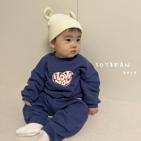 soybean/7. bebe heart updown set S(12M)-M(18M)