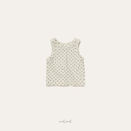 melmel/10. Stitch Flower Tank XXS-XL