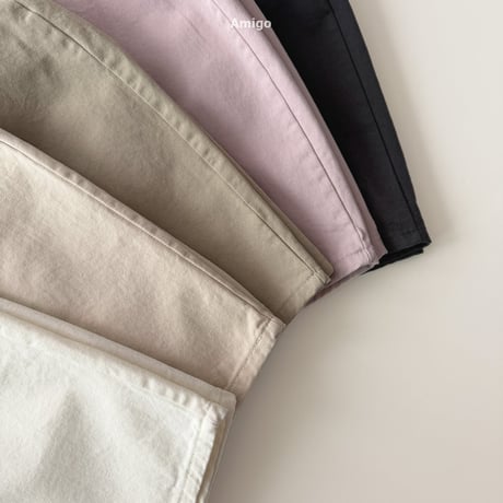 amigo/13. basic plan pants XS-XL