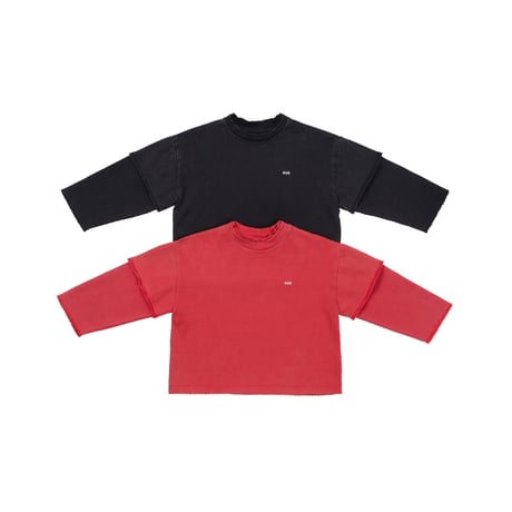 our/15. waffle rayerd T-shirt S-XL