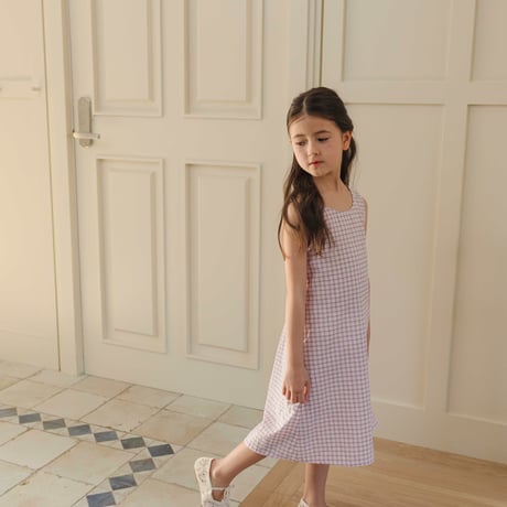 urbanrabbit/41. Reverse Check Dress JS-JM