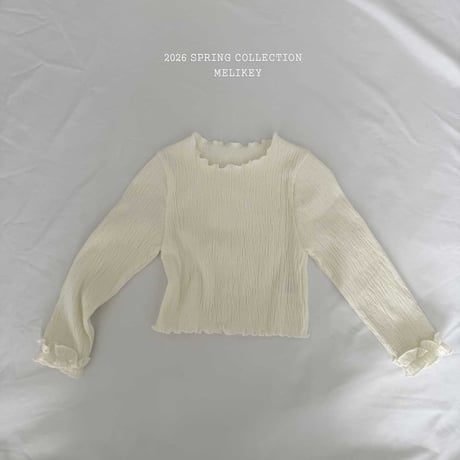 melikey/24. rucy fril T-shirt JS-JM