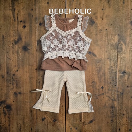 bebeholic/44. vanilla T-shirt S(3-6M)-L(12-18M)