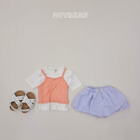 soybean/142. plan sleeveless ray set XS-XL