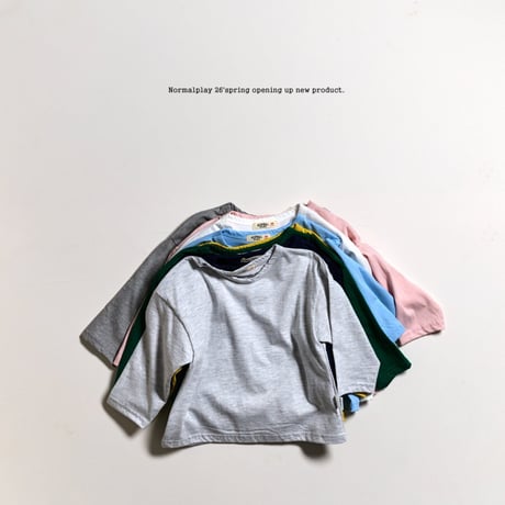 normalplay/78. good morning single long sleeve ( season plan ) T-shirt JS-JM