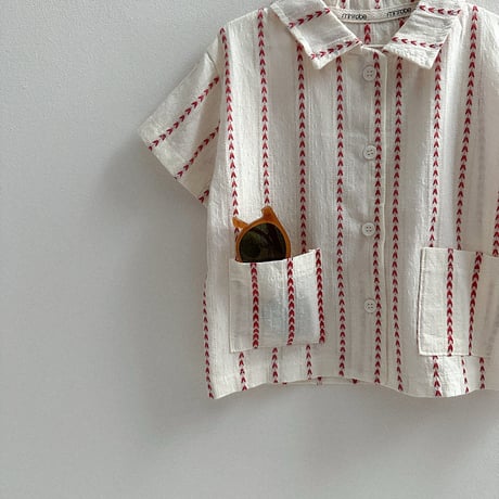 minirobe/26.  multi Short-sleeve Shirt  S-XL