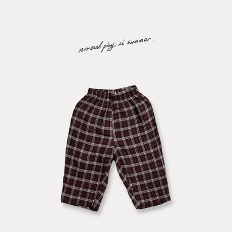 normalplay/47. leaf wide pants 12M-XL