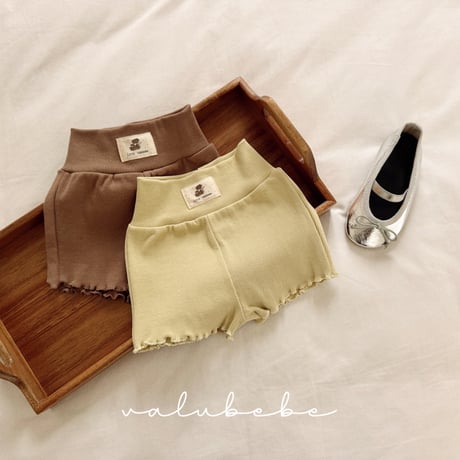 valubebe/88. bold curly shorts  6M-S